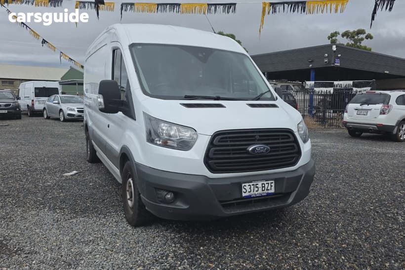 White 2018 Ford Transit Custom Commercial
