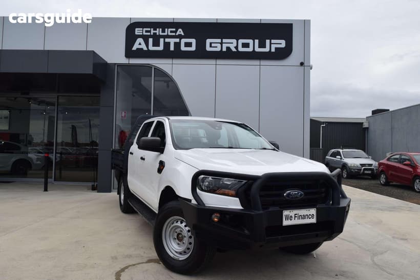 White 2021 Ford Ranger Double Cab Chassis Xl 3.2 (4X4)