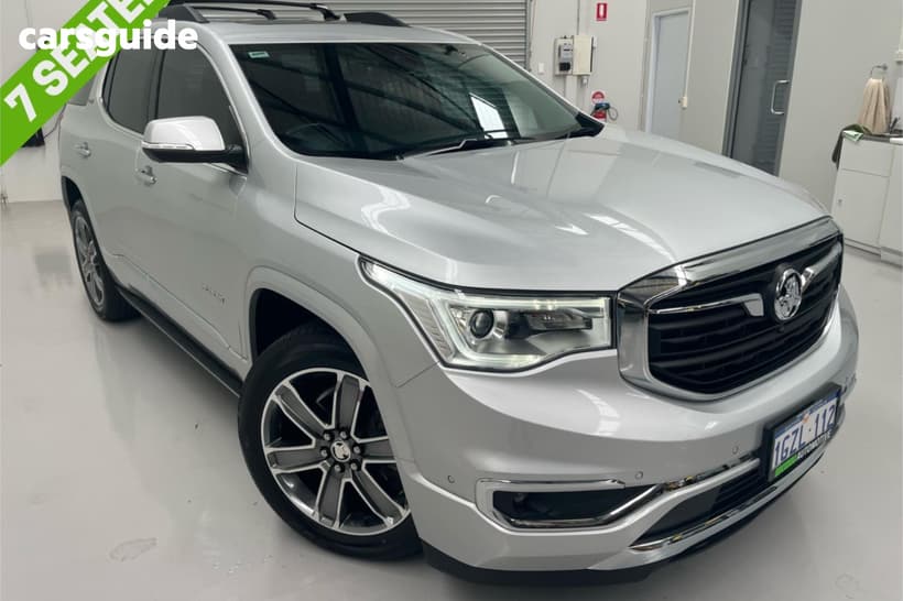 Silver 2019 Holden Acadia Wagon Ltz-V (Awd)