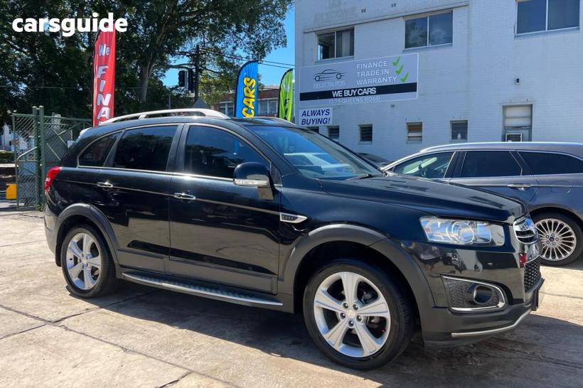 Black 2014 Holden Captiva Wagon 7 Lx (4X4)