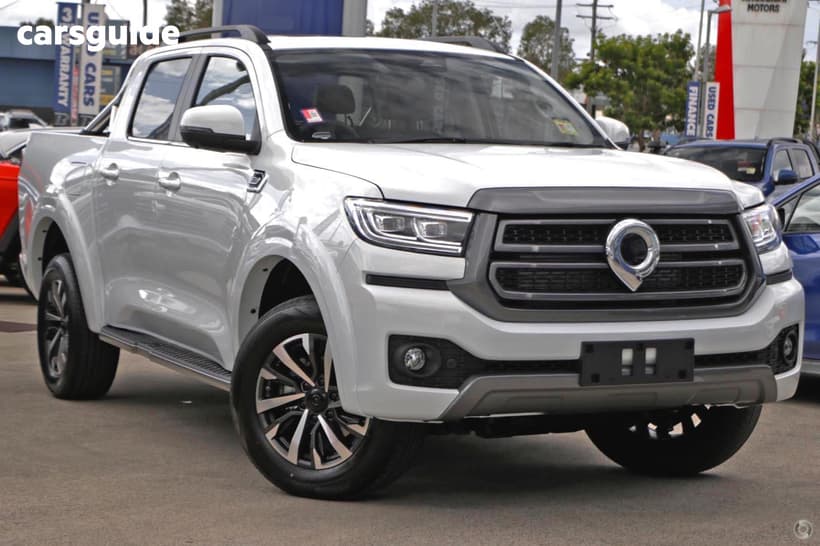 White 2025 GWM Cannon Dual Cab Utility Ultra (4X4)