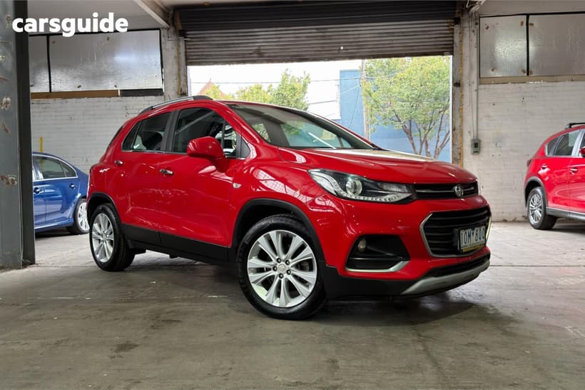 Red 2017 Holden Trax Wagon Lt
