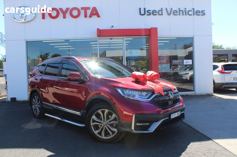 Red 2021 Honda CR-V SUV