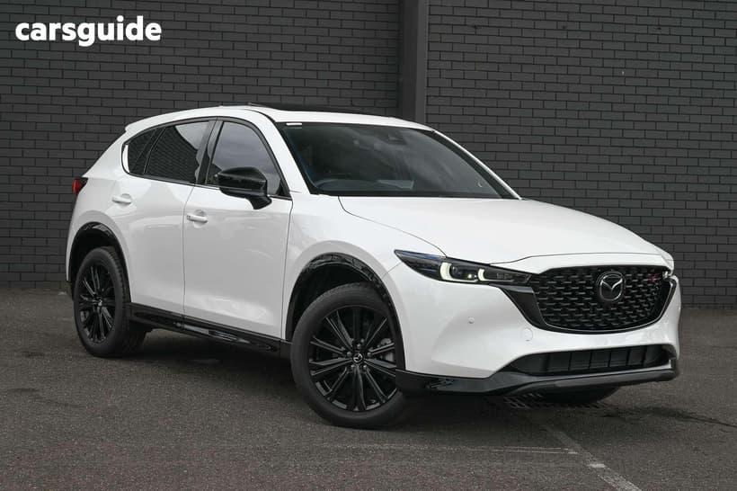 White 2022 Mazda CX-5 Wagon Gt Sp Turbo (Awd)