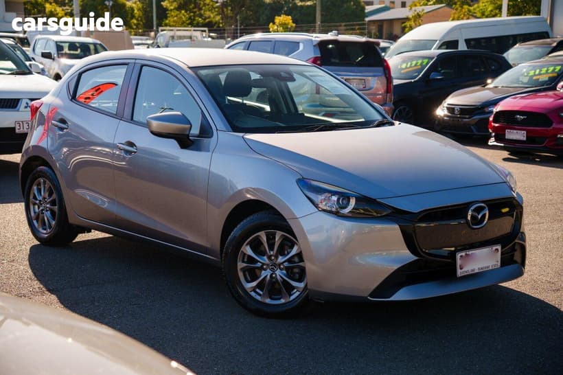 Silver 2024 Mazda 2 Hatchback G15 Pure