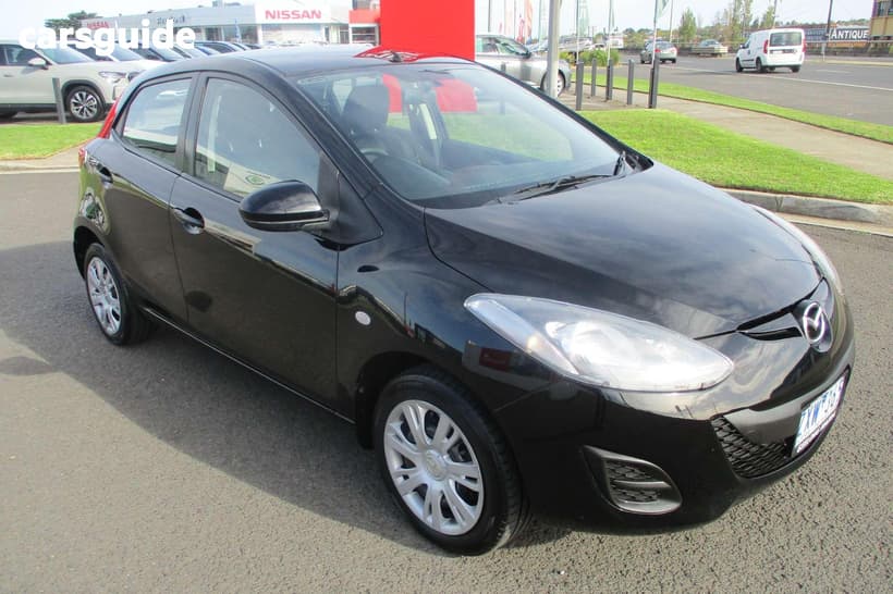 Black 2013 Mazda 2 Hatchback Neo