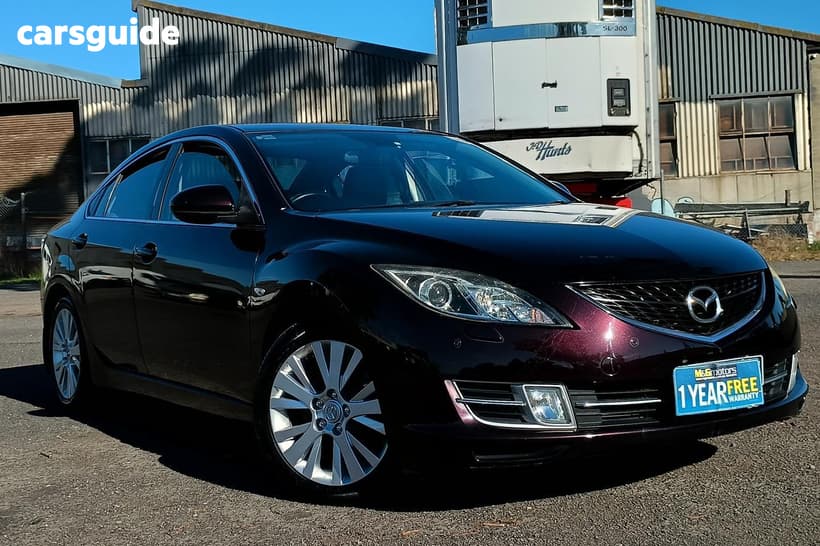 Red 2009 Mazda 6 Sedan Luxury