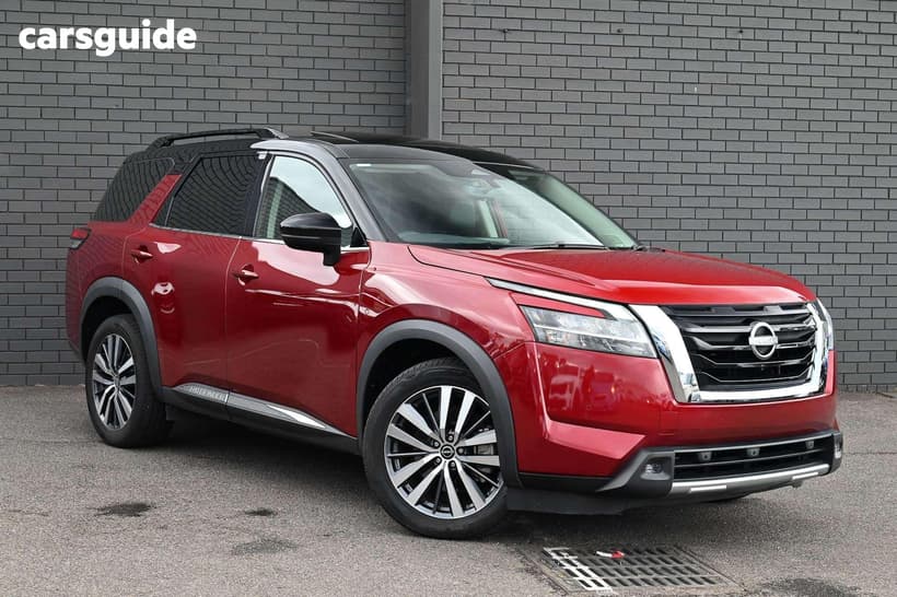 Red 2022 Nissan Pathfinder Wagon Ti-L (4Wd)