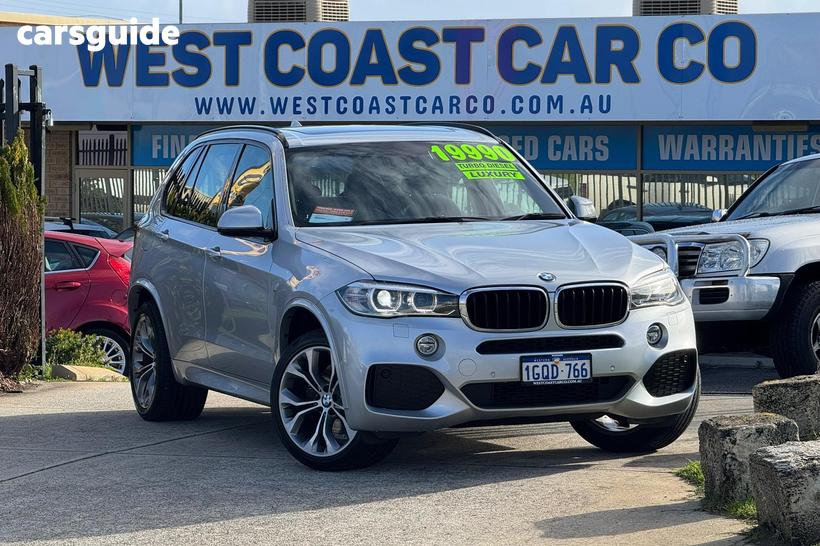Silver 2014 BMW X5 Wagon Sdrive 25D