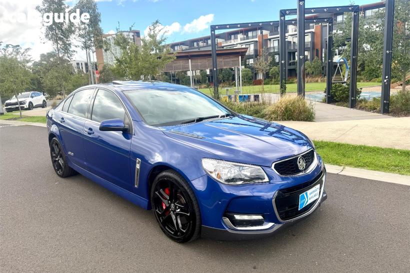 Blue 2016 Holden Commodore Sedan Ss-V Redline