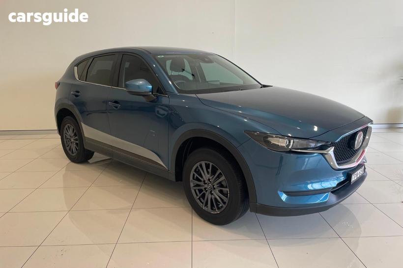 Blue 2021 Mazda CX-5 Wagon Maxx (Fwd)