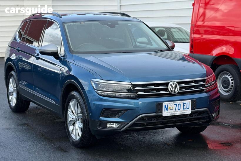 Blue 2021 Volkswagen Tiguan Wagon Allspace 162 Tsi Proline