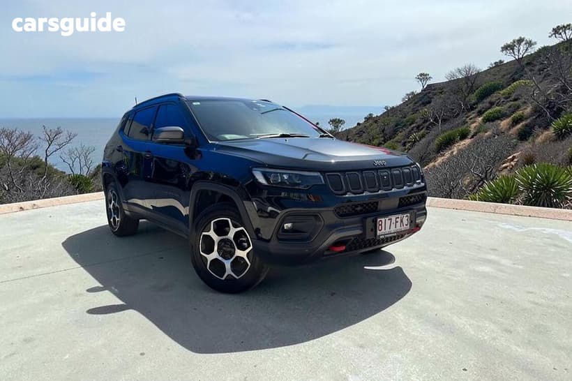 Black 2022 Jeep Compass Wagon Trailhawk (4X4)