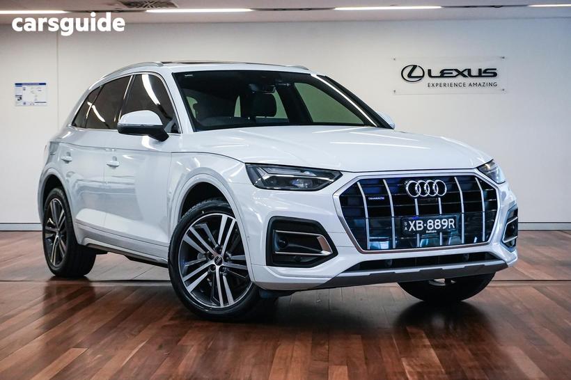 White 2021 Audi Q5 Wagon 40 Tdi Quattro Mhev