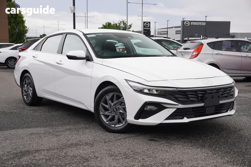 White 2024 Hyundai I30 Sedan (Bev)
