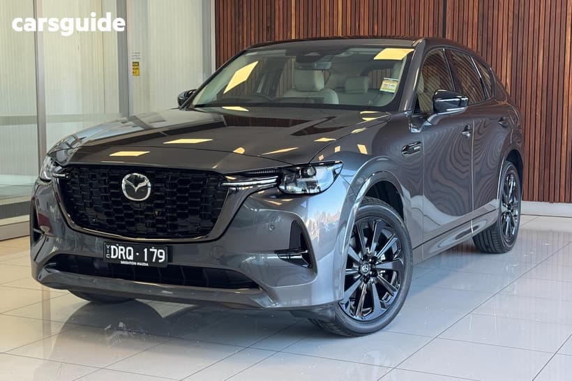 Grey 2025 Mazda CX-60 Wagon D50E Gt Hybrid