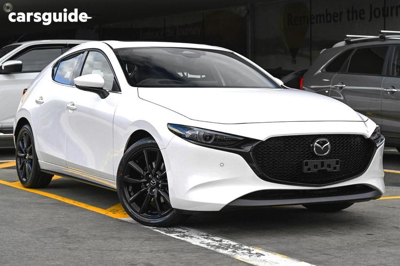 White 2026 Mazda Mazda3 Hatchback G25 Astina