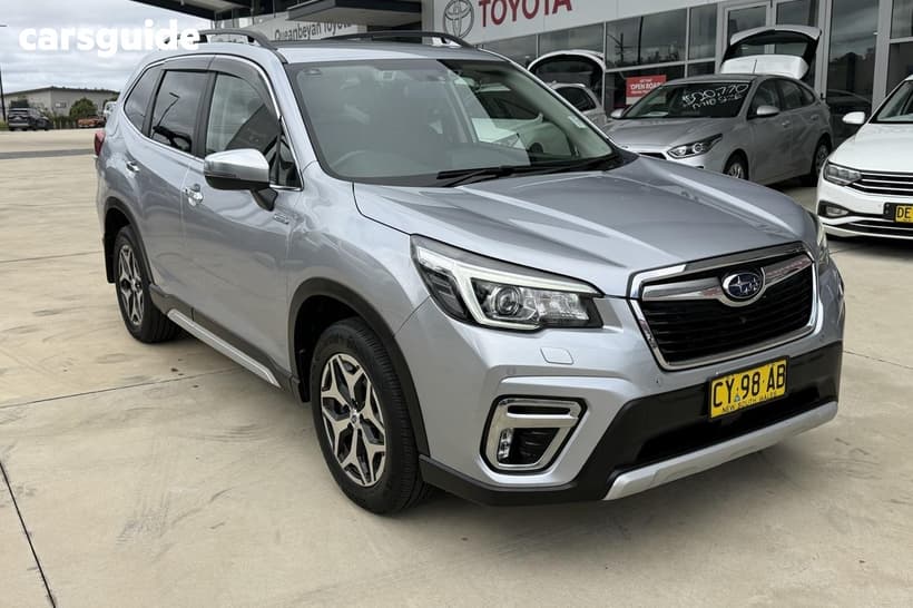Silver 2020 Subaru Forester Wagon 2.0E-L Hybrid (Awd)