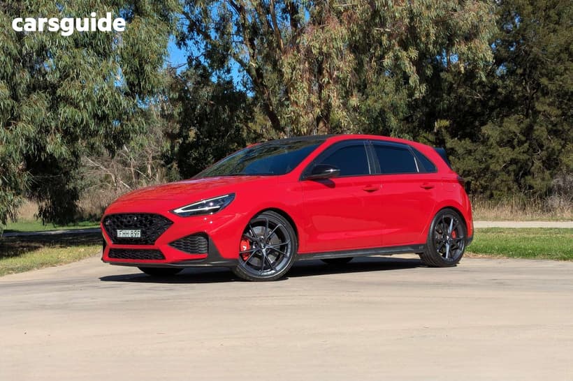 Red 2021 Hyundai I30 Hatchback N