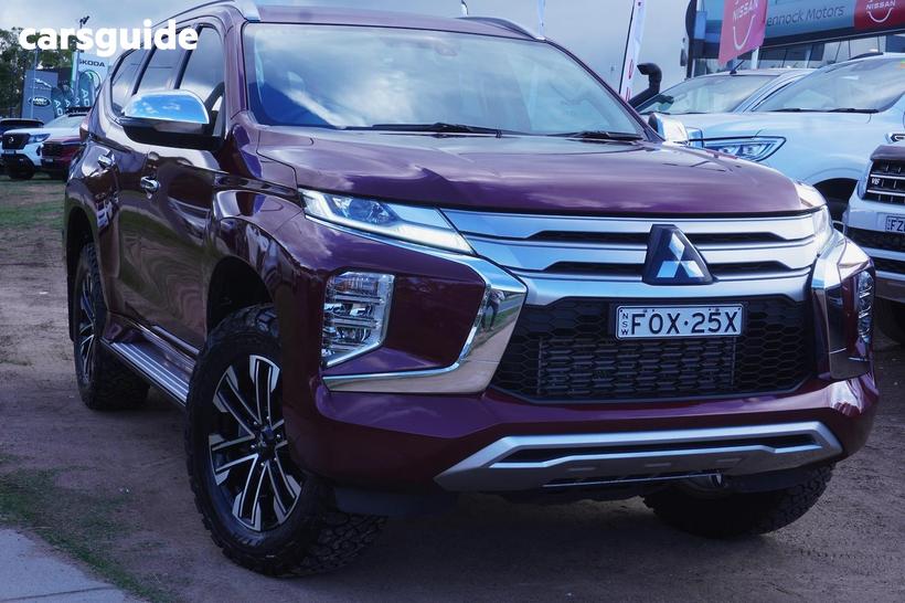 Red 2021 Mitsubishi Pajero Sport Wagon Gls (4X4) 7 Seat