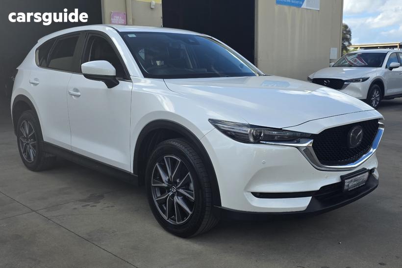 White 2018 Mazda CX-5 Wagon Akera (4X4) (5Yr)
