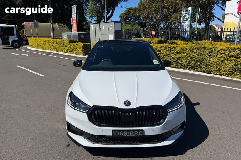 Black 2025 Skoda Fabia Hatchback Monte Carlo 110Tsi