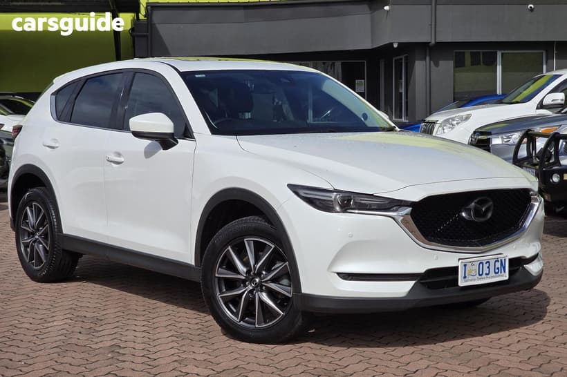 White 2017 Mazda CX-5 Wagon Gt (4X4)