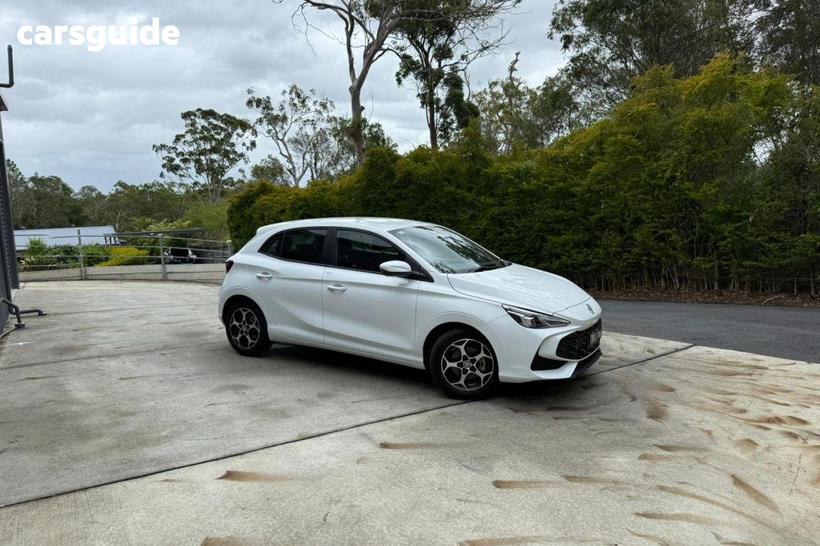 White 2024 MG MG3 Hatchback Excite