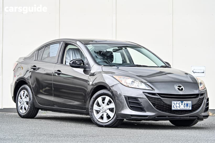 Grey 2011 Mazda 3 Sedan Neo