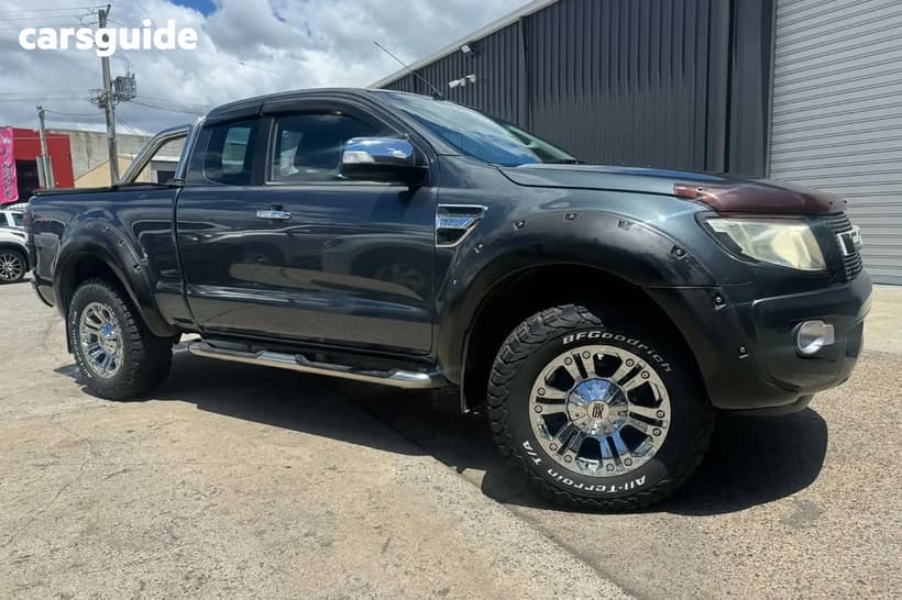 White 2013 Ford Ranger Super Cab Utility Xlt 3.2 (4X4)