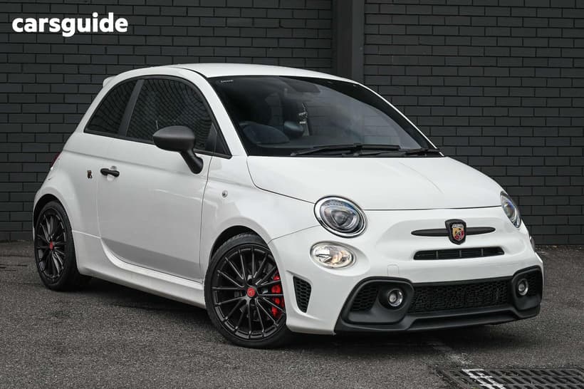 White 2022 Abarth 695 Hatchback Competizione