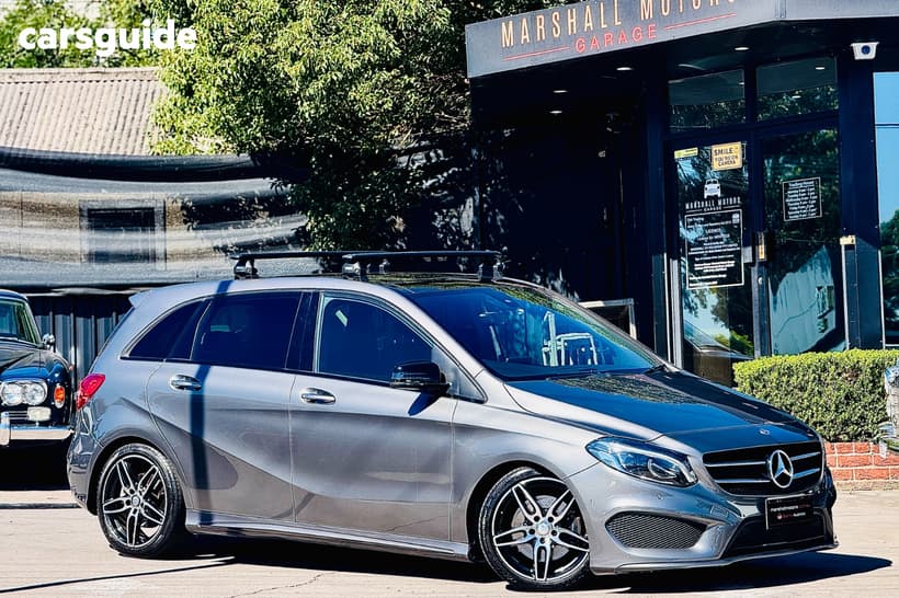 Grey 2017 Mercedes-Benz B250 Hatchback 4Matic
