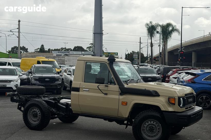 Gold 2024 Toyota Landcruiser Cab Chassis Lc79 Workmate