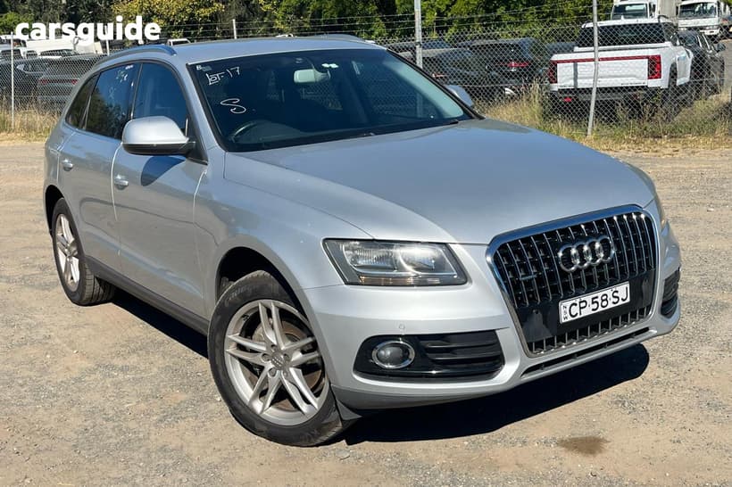 Silver 2013 Audi Q5 Wagon 2.0 Tdi Quattro