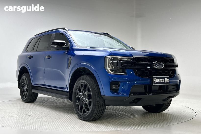 Blue 2025 Ford Everest Wagon Sport (Rwd)