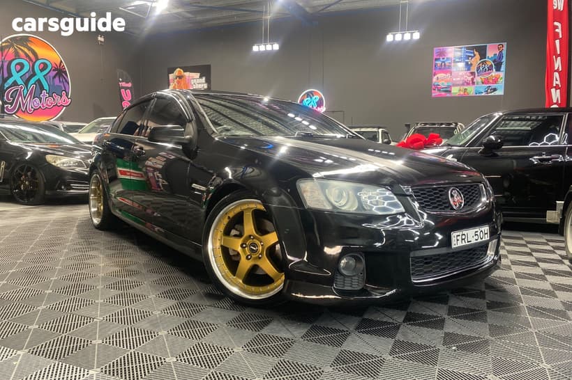Black 2012 Holden Commodore Sedan Ss-V