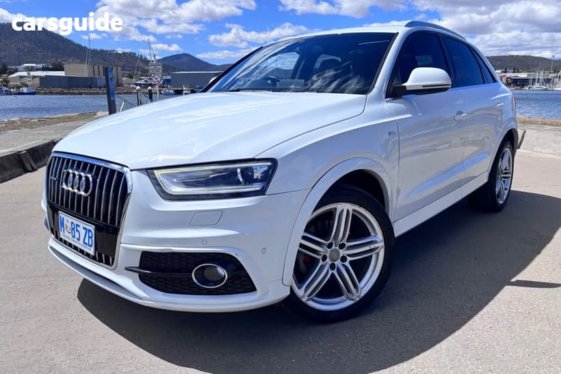 White 2014 Audi Q3 Wagon 2.0 Tfsi Quattro (125Kw)