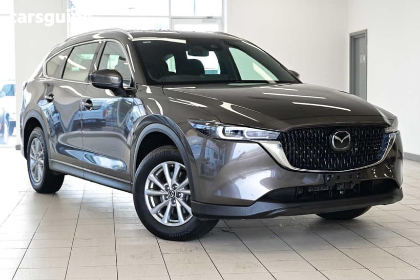 Grey 2023 Mazda CX-8 Wagon G25 Sport (Fwd)