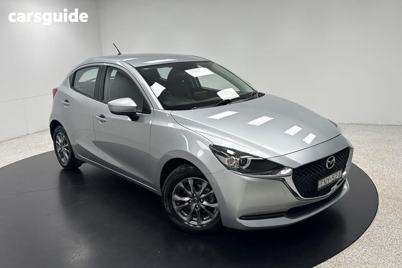 Silver 2021 Mazda 2 Hatchback G15 Pure