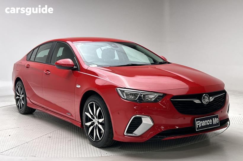 Red 2018 Holden Commodore Liftback Rs