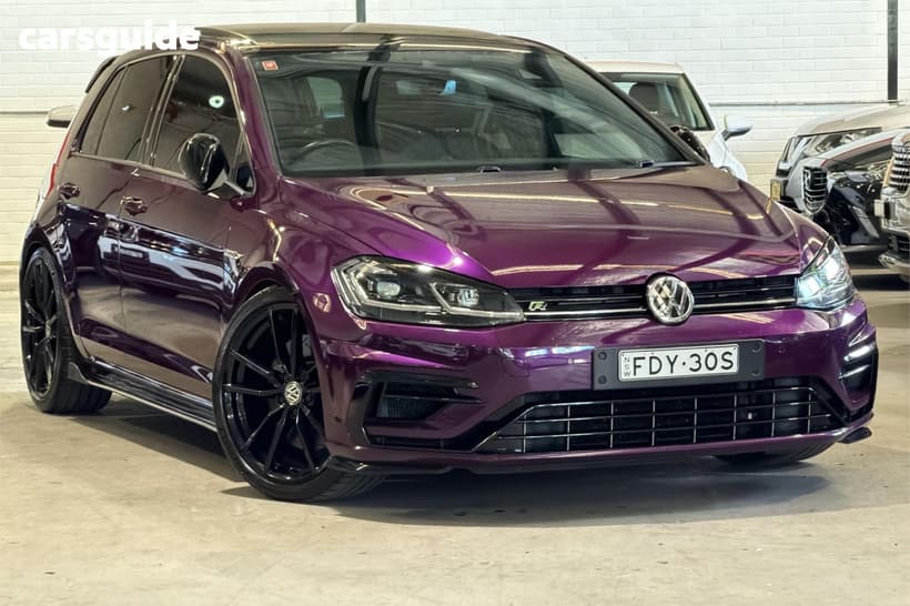 Purple 2020 Volkswagen Golf Hatchback R Final Edition