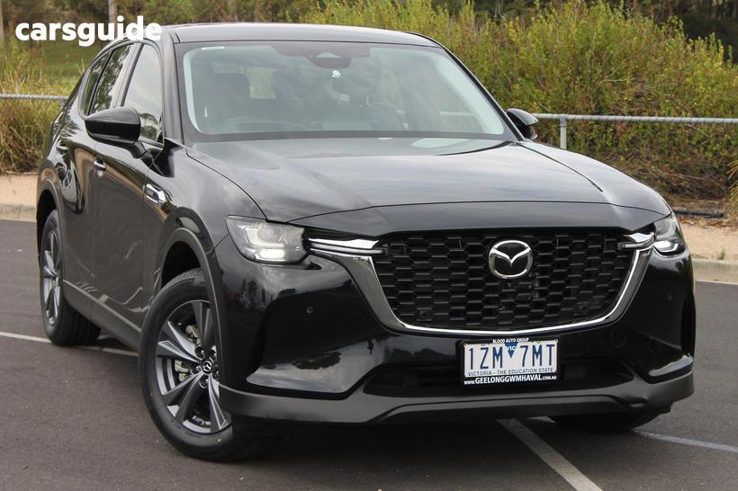 Black 2023 Mazda CX-60 Wagon P50E Evolve Phev