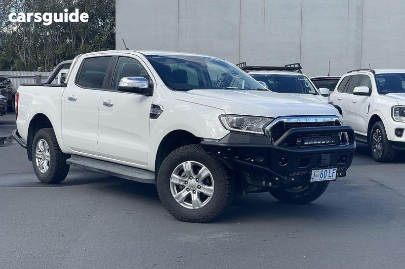 White 2020 Ford Ranger Double Cab Chassis Xlt 3.2 (4X4)