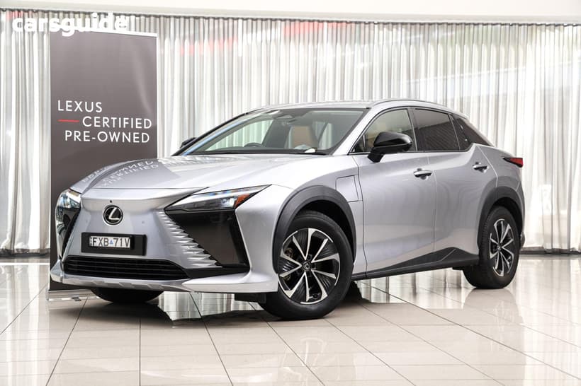 Silver 2023 Lexus RZ450E Wagon Luxury