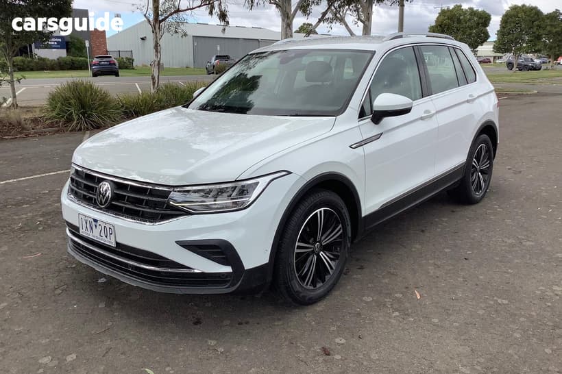 White 2023 Volkswagen Tiguan Wagon 110Tsi Life