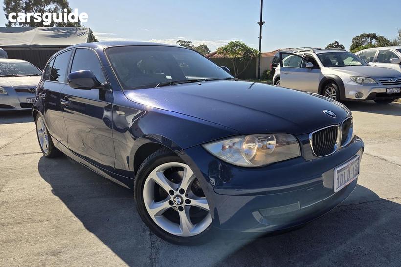 Blue 2010 BMW 118D Hatchback