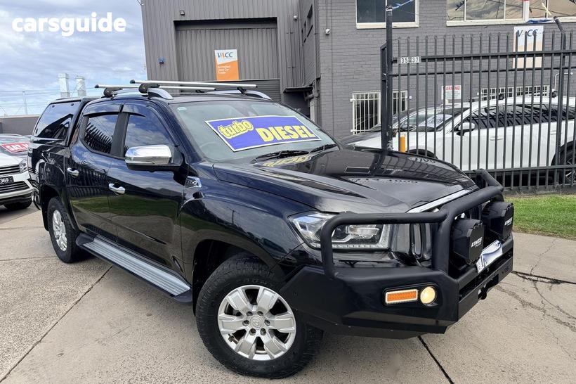 Black 2018 LDV T60 Double Cab Utility Luxe (4X4)