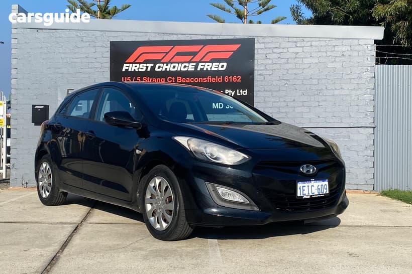 Black 2013 Hyundai I30 Hatch ACTIVE