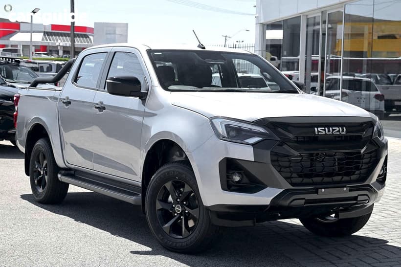Silver 2026 Isuzu D-MAX Crew Cab Utility X-Rider (4X4)