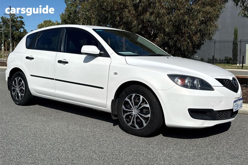 White 2007 Mazda 3 Hatchback Neo